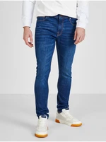 Blue Mens Skinny Fit Jeans Guess Chris - Men