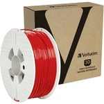 Vlákno pro 3D tiskárny Verbatim 55061, PETG plast, 2.85 mm, 1 kg, červená