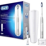 Rotační/oscilační/pulzní elektrický kartáček na zuby Oral-B Luxe4200Platinum, platina