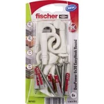 Souprava hmoždinek Fischer DuoPower 6x30 EasyHook Round K (6) 557923, 1 sada