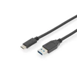 USB 3.0 kabel Ansmann AK-300146-010-S AK-300146-010-S, 1.00 m, černá