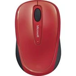 Blue Track Wi-Fi myš Microsoft Mobile Mouse 3500 GMF-00195, černá, červená