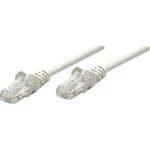 Síťový kabel RJ45 Intellinet 318921, CAT 5e, U/UTP, 1.00 m, šedá