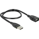 USB 2.0 kabel Delock 83499, 50.00 cm, černá