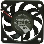 Axiální ventilátor QuickCool QC4007B12H QC4007B12H, 12 V/DC, 28.8 dB, (d x š x v) 40 x 40 x 7 mm