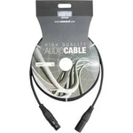 DMX kabel AH Cables KDMX150 XLR (M) / XLR (F), 1.50 m, černá