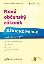 Kniha: Nový občanský zákoník - Dědické právo od Novotný Petr