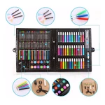 150 Pcs Children Painting Brush Watercolor Pen Art Painting Set Stationery Learning Oil Pastel Painting Supplies
