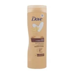 Dove Body Love Care + Visible Glow Self-Tan Lotion 400 ml samoopalovací přípravek pro ženy Medium To Dark