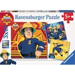 Ravensburger puzzle Zavolej Sama v nouzi 3 x 49 dílků