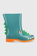 Dětské holínky Melissa Rain Boot + Fabula Inf tyrkysová barva