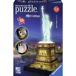 Ravensburger 3D Puzzle Socha slobody v noci