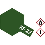 Tamiya akrylová farba čierna, zelená XF-27 sklenená nádoba 23 ml