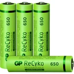 GP Batteries HR03 mikrotužkový akumulátor typu AAA  Ni-MH 650 mAh 1.2 V 4 ks