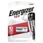 Energizer CR123 fotobatéria  CR-123A lítiová 1500 mAh 3 V 1 ks