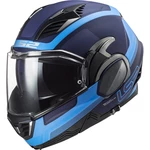 Výklopná moto přilba LS2 FF900 Valiant II Orbit P/J  S (55-56)  Matt Blue