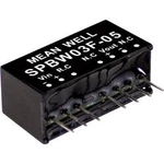 DC/DC měnič napětí, modul Mean Well SPBW03G-15, 200 mA, 3 W, Počet výstupů 1 x