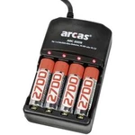 Nabíječka arcas ARC-2009 + 4x AA 2700 mAh