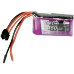 Akupak LiPol Hacker 25 C, bez konektoru, 7,4 V, 350 mAh, 20350241