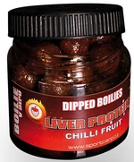 Sportcarp boilies v dipu dipped boilies 200 ml 18 mm-chilli fruit