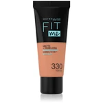 MAYBELLINE NEW YORK Fit Me! Matte+Poreless matující make-up pro normální a mastnou pleť odstín 330 Toffee 30 ml