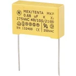 Odrušovací kondenzátor MKP-X2 TRU COMPONENTS MKP-X2 radiální, 0.56 µF, 275 V/AC,10 %, 27.5 mm, (d x š x v) 30 x 11 x 20 mm, 1 ks