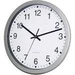 DCF nástěnné hodiny EUROTIME 56831-07, (Ø x h) 30 cm x 4,3 cm, stříbrná