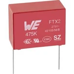 Foliový kondenzátor Würth WCAP-FTX2, 890324026024CS, 820000 pF, 275 V/AC, 10%, RM 22.5 mm