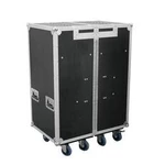 Case (kufr) Omnitronic DD-1 3012643C, (d x š x v) 545 x 815 x 1160 mm, černá, stříbrná