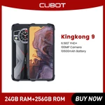 Cubot KingKong 9 Rugged Phone 6.583&quot FHD+ Helio G99 Android13 24GB RAM+256GB ROM 10600mAh Battery 100MP Camera NFC Phone