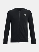 Under Armour UA Rival Terry FZ Hoodie Mikina dětská Černá