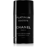 Chanel Égoïste Platinum deostick pre mužov 75 ml