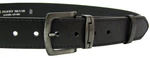 Penny Belts Pánský kožený opasek 9-1-60 black 100 cm