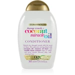 OGX Coconut Miracle Oil kondicionér pro posílení vlasů s kokosovým olejem 385 ml