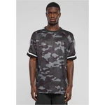 Men's T-shirt Oversized Mesh AOP - dark camouflage