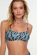 Trendyol Zebra Patterned Bikini Tops