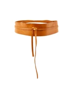 Brown Leather Strap Pieces Vibs - Women