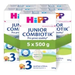 HiPP 3 Junior combiotik pokračovacie batoľacie mlieko 5 x 500 g