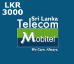 Mobitel 3000 LKR Mobile Top-up LK