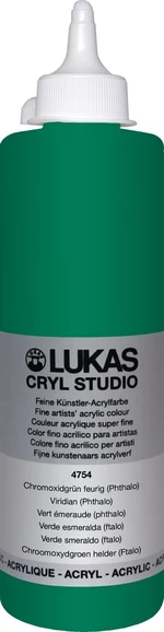 Lukas Cryl Studio Colori acrilici 500 ml Viridian (Phthalo)