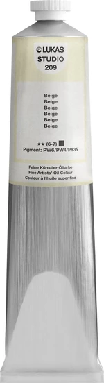 Lukas Studio Aluminium Tube Peinture à l'huile Beige 200 ml 1 pc