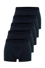 Trendyol Navy Blue 5-Piece Basic Boxer