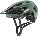 UVEX React Mips Moss Green/Black Matt 52-56 Casco de bicicleta