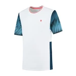 Men's T-Shirt K-Swiss Hypercourt Print Crew 3 White L