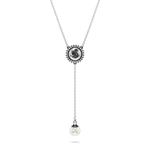 Swarovski Slušivý bronzový náhrdelník Ortyx 5681403