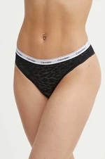 Brazílske nohavičky Calvin Klein Underwear čierna farba, 000QD5233E