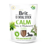 Pochoutka Brit Dental stick na uklidnění konopí a srdečník 7ks