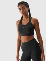 Women's 4F Sports Bra - Black