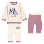 TRACKSUIT COTTON BRUSHED MINNIE