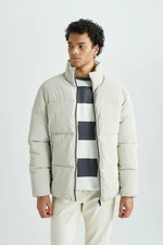 DEFACTO Slim Fit Stand Collar Lined Puffer Jacket